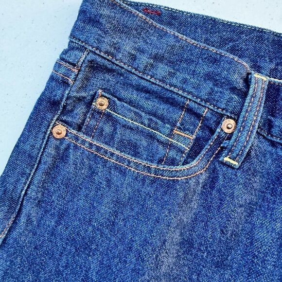 Seven 7 Denim Jeans Women Boot Cut Blue 100% Cotton Size 32 (Tag 29) - Picture 3 of 13